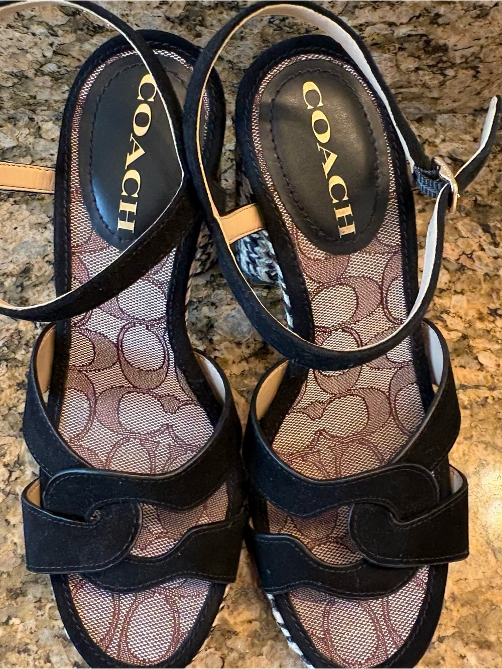 Coach sandals
